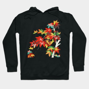 Magnificent Japanese autumn leaves Hoodie